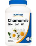 Chamomile, 240 капсули, Nutricost - 1t