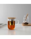 Чаша за чай с цедка Viva Scandinavia - Minima, 500 ml, с капаче - 7t