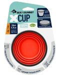 Чаша Sea to Summit - X Cup, 250 ml, червена - 3t