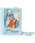 Чанта Loungefly Disney: Lady and The Tramp - Classic Book - 1t