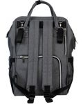 Чанта за количка KikkaBoo - Siena, Dark Grey - 3t