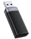 Четец за карти Orico - CS2T-A3-BK, USB 3.0, черен - 1t