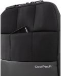 Чанта през рамо Cool Pack - Clip, TPR, черна - 3t