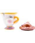 Чаша 3D ABYstyle Disney: The Beauty & the Beast - Chip with bubbles, 350 ml - 5t