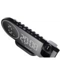 Часовник с термометър Levenhuk - Wezzer Tick H50, черен - 3t