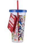 Чаша със сламка Paladone Games: Super Mario Bros. - Adventures - 2t