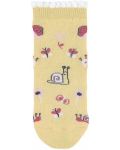 Чорапи с неплъзгащо стъпало Sterntaler - Горски животни, 23/24 размер, 2-3 г, жълти - 3t