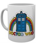 Чаша GB eye Television: Doctor Who - Rainbow - 1t