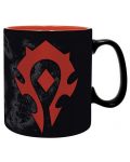 Чаша ABYstyle Games: World of Warcraft - Horde logo, 460 ml - 1t