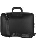 Чанта за лаптоп Bombata - Medio AllBlack, 13''/14'', черна - 2t