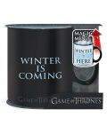 Чаша с термо ефект ABYstyle Television:  Game Of Thrones - Winter is here - 4t