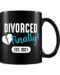 Чаша Pyramid Humor: Adult - Finally Divorced Black Pod - 1t