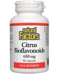 Citrus Bioflavonoids, 90 капсули, Natural Factors - 1t