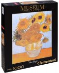Пъзел Clementoni от 1000 части - Слънчогледи, Винсент ван Гог - 1t