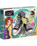 Творчески комплект Clementoni Crazy Chic - Декорация за обувки - 1t