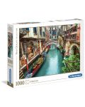 Пъзел Clementoni от 1000 части - Венециански канал - 1t