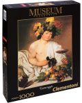 Пъзел Clementoni от 1000 части - Бакхус, Микеланджело да Караваджо - 1t