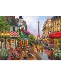 Пъзел Clementoni от 1000 части - Цветя в Париж - 2t