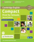Compact First for Schools Student's Book without Answers with CD-ROM with Testbank - 1t