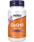 CoQ10, 200 mg, 60 капсули, Now - 1t