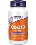 CoQ10, 30 mg, 60 капсули, Now - 1t
