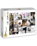 Пъзел Grafika от 1000 части - Колаж с котки - 1t