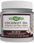 Coconut oil Organic Extra Virgin, 453 g, Nature’s Way - 1t