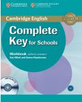 Complete Key for Schools Workbook without Answers with Audio CD - 1t