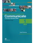 Communicate. Listening and Speaking Skills 1: Courcebook with DVD-ROM / Английски език: Слушане и говорене  (Учебник + DVD- ROM) - 1t