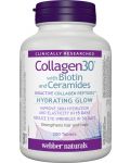 Collagen30 with Biotin and Ceramides, 200 таблетки, Webber Naturals - 1t