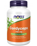 Cordyceps, 750 mg, 90 капсули, Now - 1t