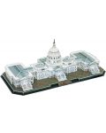 3D Пъзел Cubic Fun от 150 части и LED светлини – The U.S. Capitol Hill - 1t