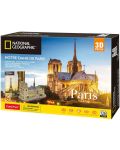 3D Пъзел Cubic Fun от 128 части - Notre Dame De Paris - 2t