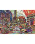 Пъзел Trefl от 1000 части - Цветовете на Париж - 1t