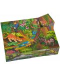 Цветни дървени кубчета Eichhorn - 1t