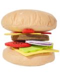 Игрален комплект Classic World - Хамбургер от текстил - 1t