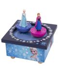 Дървена музикална кутия Trousselier - Анна и Елза от Замръзналото кралство - 1t