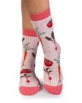 Дамски чорапи Pirin Hill - Fine Cotton Socks Veggies, размер 35-38, розови - 1t