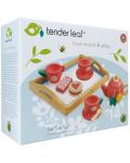 Дървен игрален комплект Tender Leaf Toys - Сервиз за чай - 3t