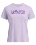 Дамска тениска Under Armour - UA Big Logo, лилава - 1t