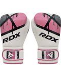 Дамски боксови ръкавици RDX - BGR-F7 , бели/розови - 8t
