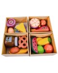 Дървен комплект Acool Toy - Кутии с хранителни продукти - 2t