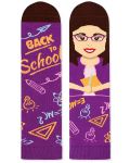 Дамски чорапи Pirin Hill -  Profession Teacher, размер 35-38, лилави - 1t