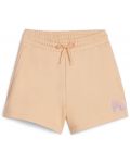 Дамски къси панталони Puma - ESS+ Summer Daze 5'', размер L, оранжеви - 1t