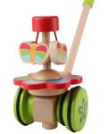 Дървена играчка за бутане HaPe International - Танцуваща пеперуда. дървена - 4t