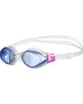 Дамски очила за плуване Arena - Fluid Swim Training, прозрачни/сини - 1t