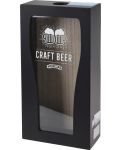 Дървена кутия за капачки H&S - Craft beer, 13 х 5.8 х 24 cm, черна - 1t