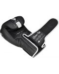 Дамски боксови ръкавици RDX - F6, 12 oz, черни/бели - 6t