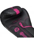 Дамски боксови ръкавици RDX - F6 , черни/розови - 4t