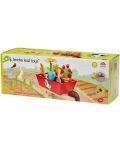 Дървен игрален комплект Tender Leaf Toys - Градинарска количка с аксесоари - 6t